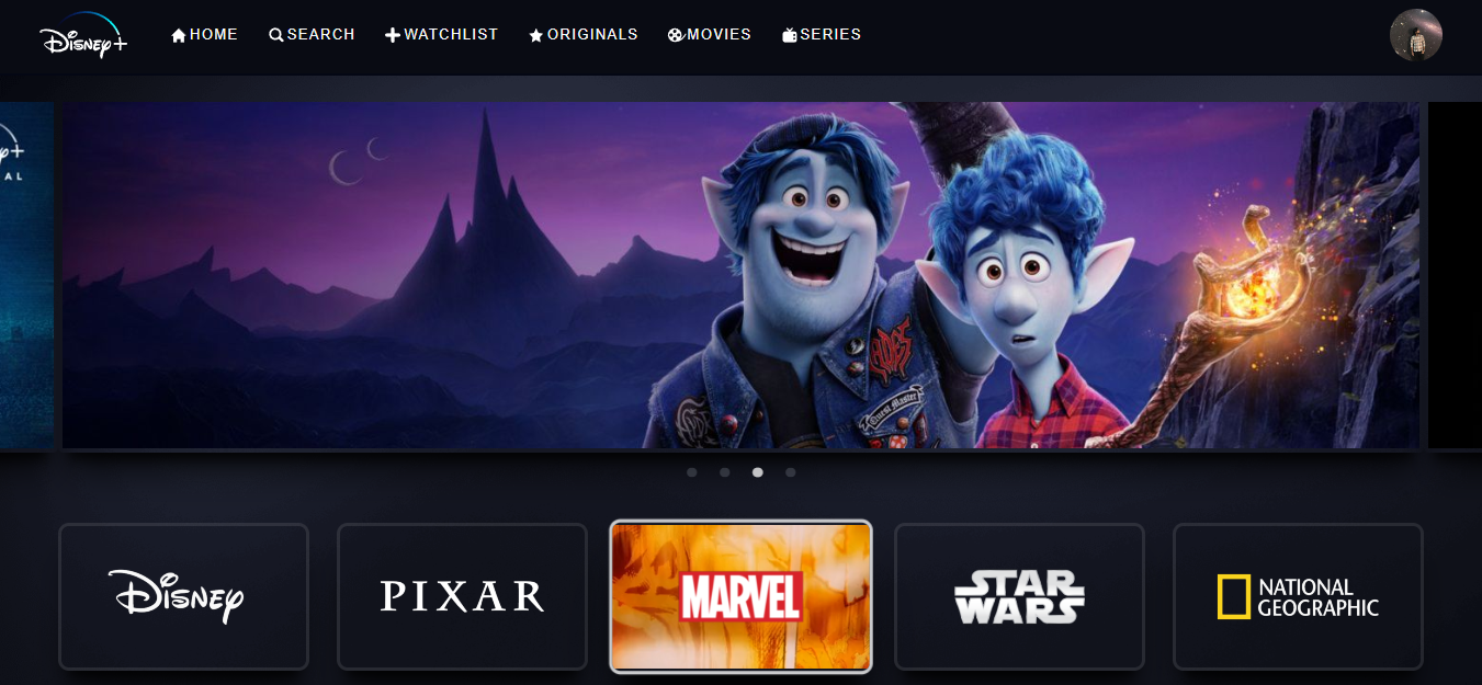 Disney+ Clone